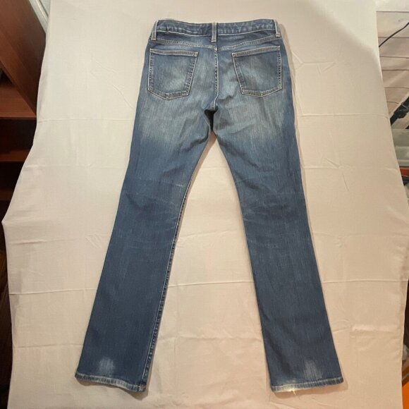Gap Premium Curvy Straight Jeans Faded Blue Women's Casual Denim 8/29 Long - Picture 12 of 14